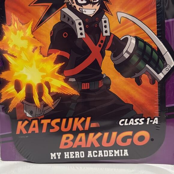 Crunchyroll My Hero Academia Katsuki-Bakugo class 1-A wooden wall decor 10”x12” - Picture 3 of 10